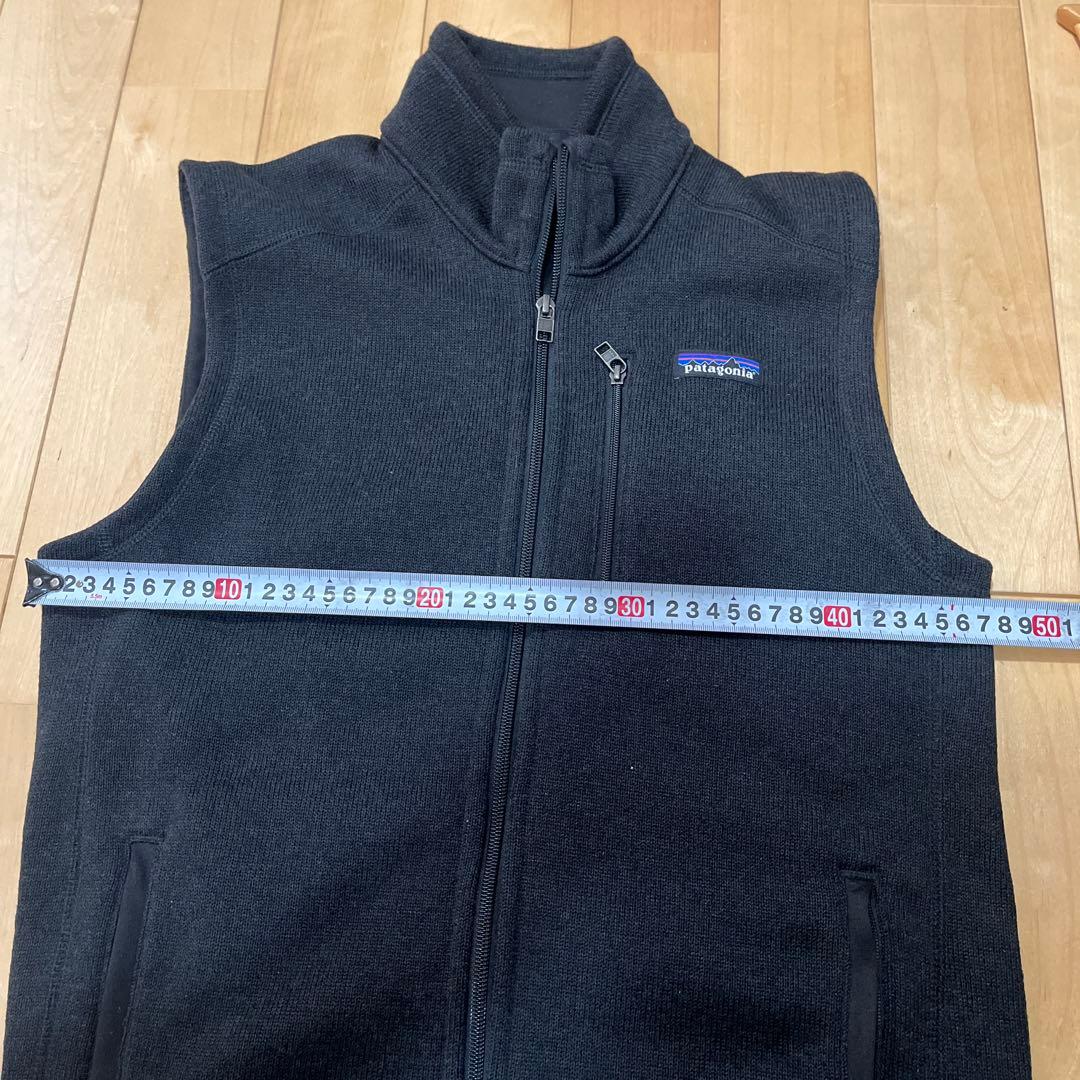 patagonia ブラック フリースベスト S