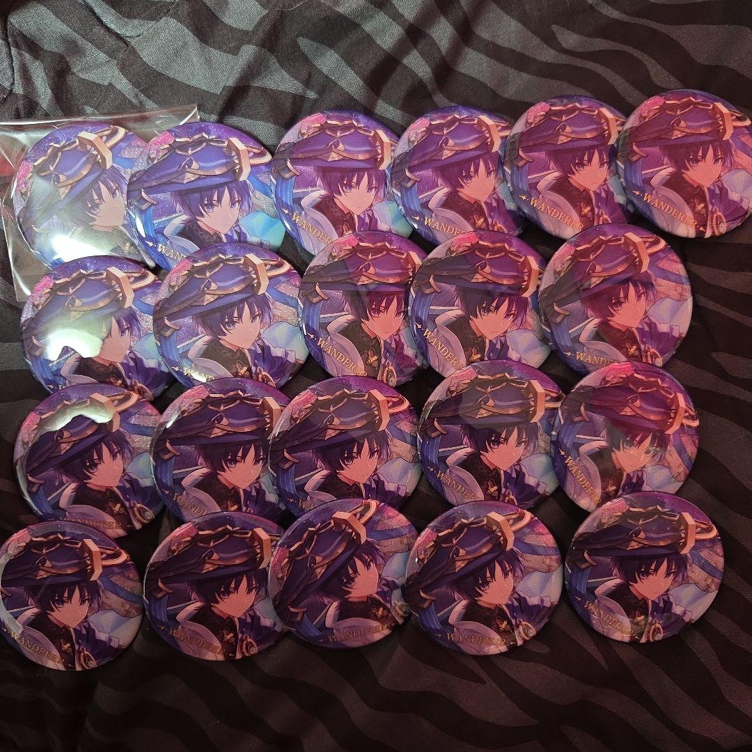 原神 放浪者 缶バッジ 57mm