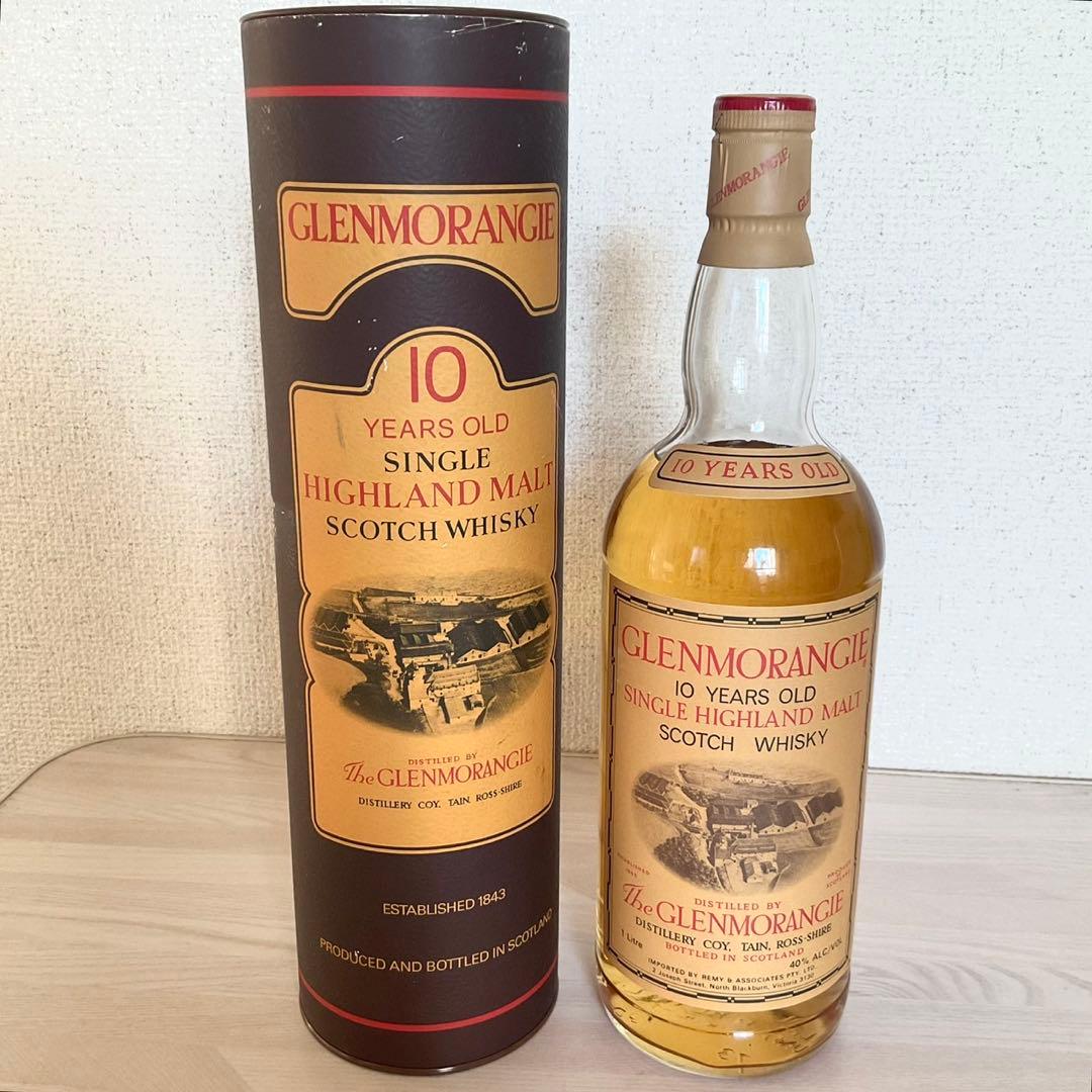 グレンモーレンジ 10年 旧ラベル 1000 スコッチウイスキー シングルモルト