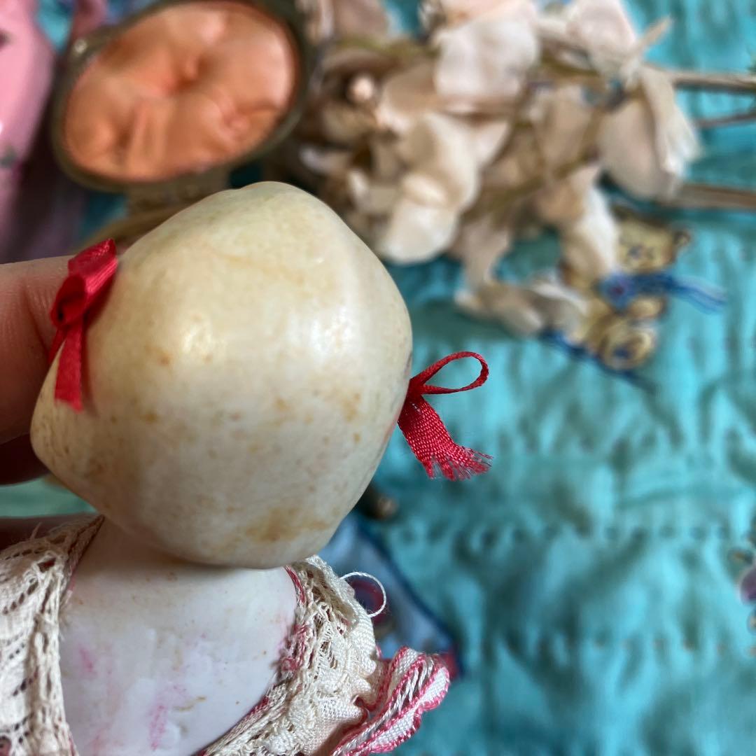 フランスアンティークミニョネット　ビスクドール　ドイツアンティークミニョネット