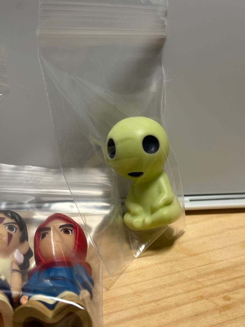 ジブリ もののけ姫 指人形 廃盤レア品