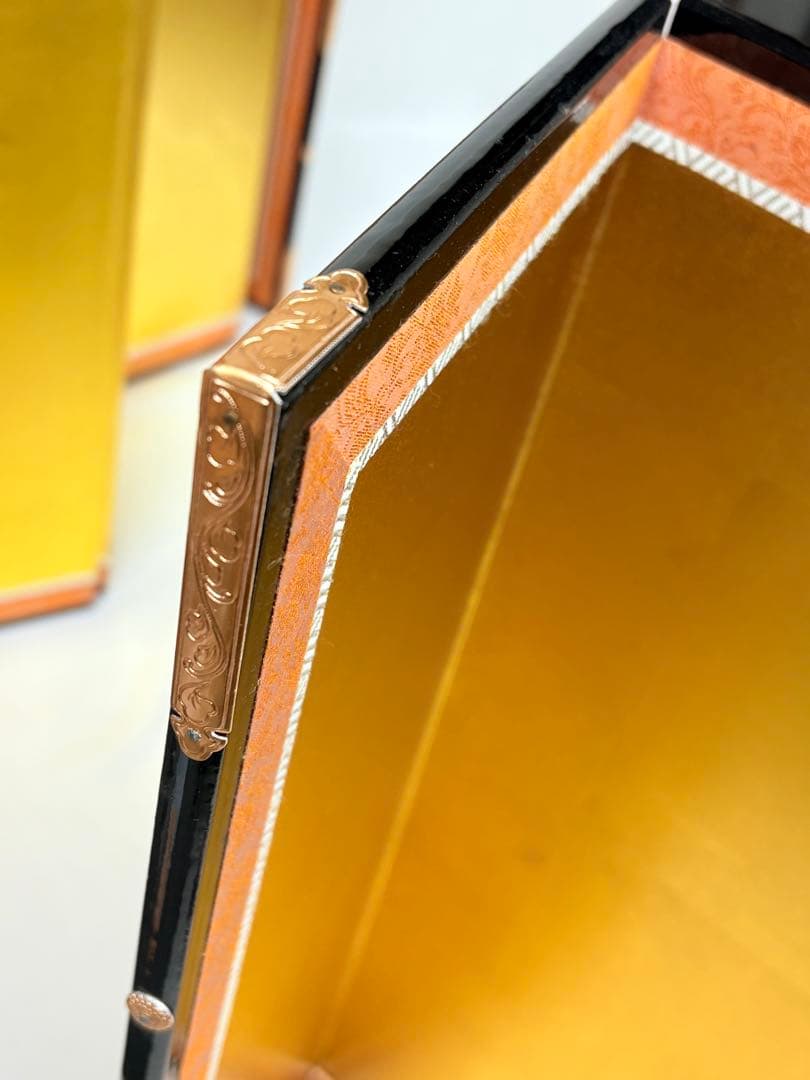 六曲一双屏風 18号 箔押二重縁付き　金沢箔仕様　雛人形 屏風 節句　和風