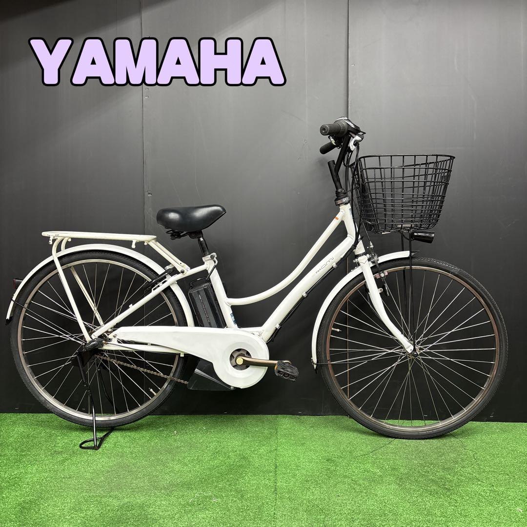 電動自転車 YAMAHA PAS ami ホワイト　79