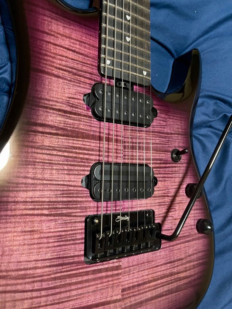 STERLING by Musicman JP157 DFM 7弦　ジョンペト