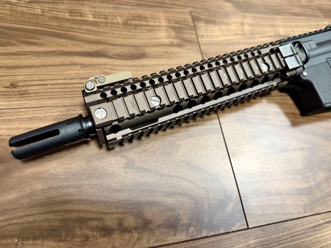 マルイ Mk18 MWS ガスブロStrikeFire1 ドットサイトセット