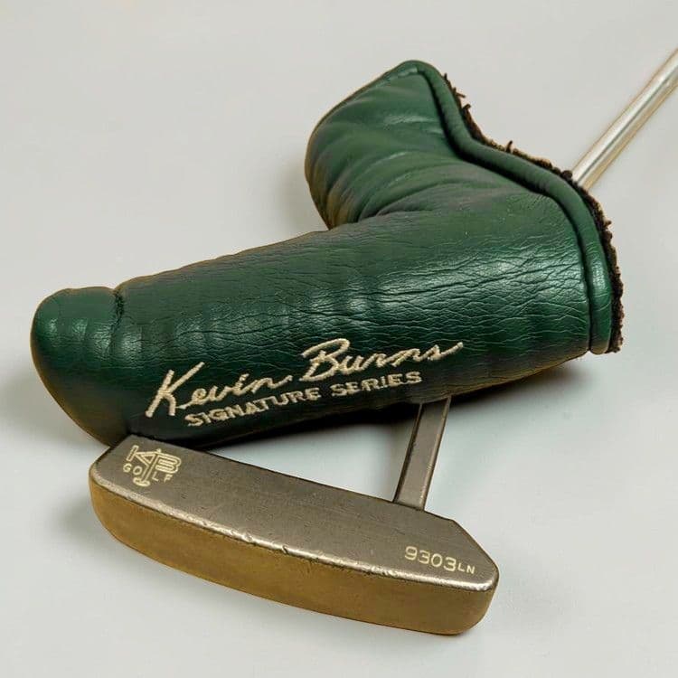 ケビンバーンズ　9303LN　軟鉄削り出しロングネックパター　AM&E社カバー付