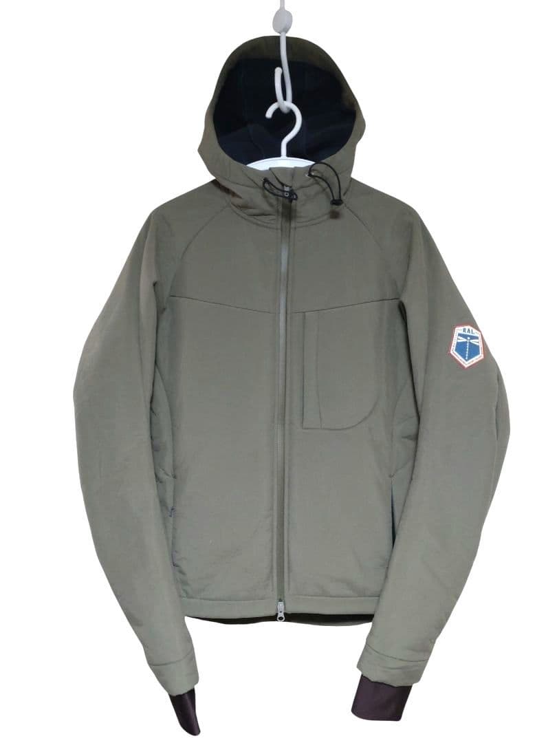 RAL 日本製 中綿フードジャケット XL カーキ