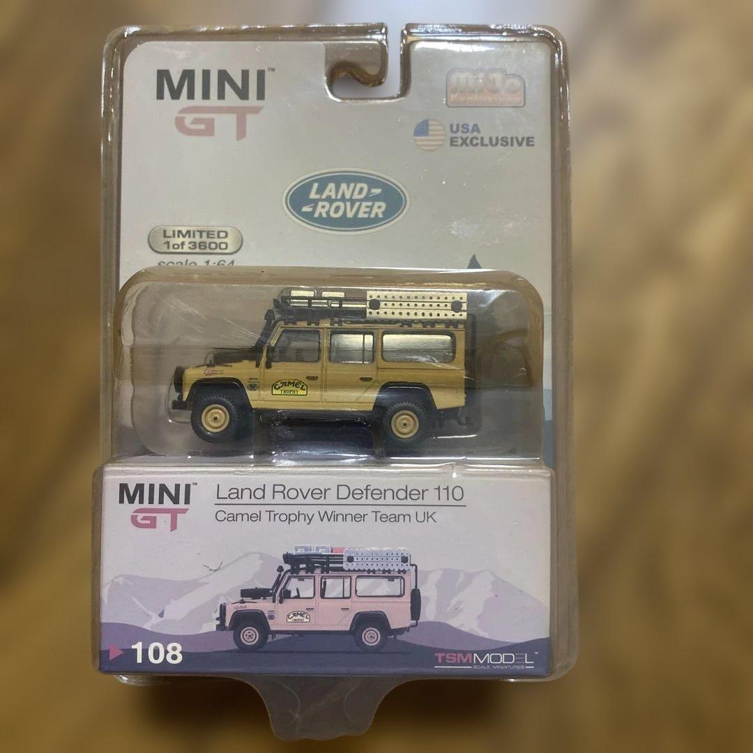 お値下げ　MINI GT Land Rover Defender 110 限定版