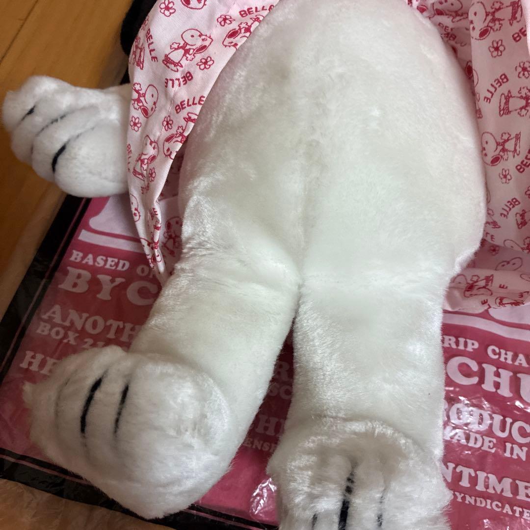 レトロ　ヴィンテージ　スヌーピー　ベル　女の子　ぬいぐるみ