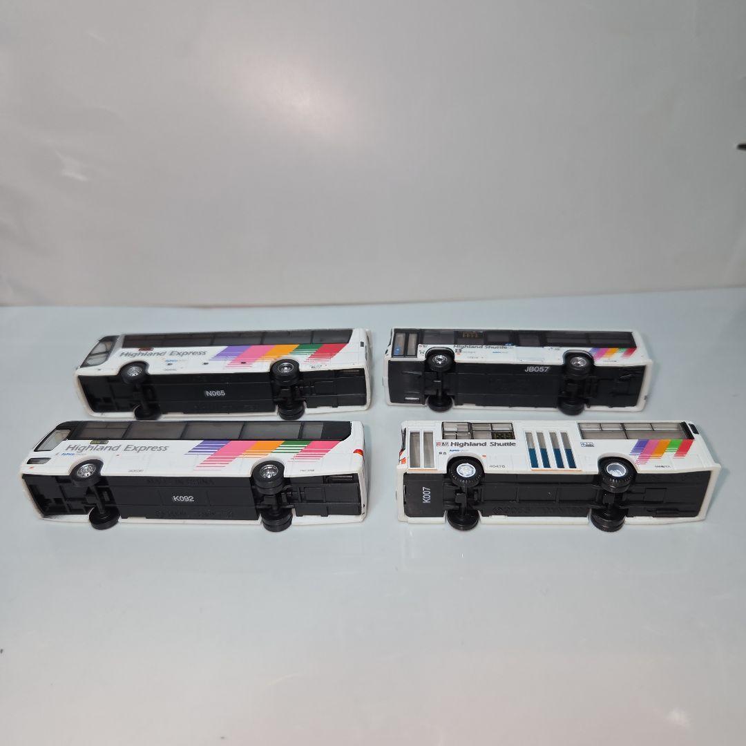 バスコレ アルピコ交通 4台セット