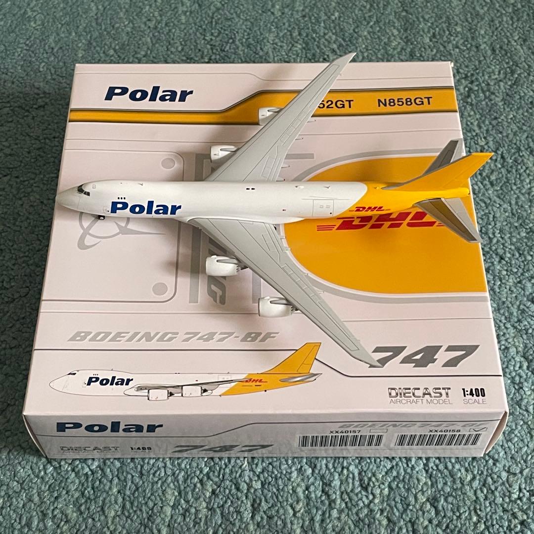 Polar 747-8F ポーラー DHL ボーイング 貨物機 jc wings