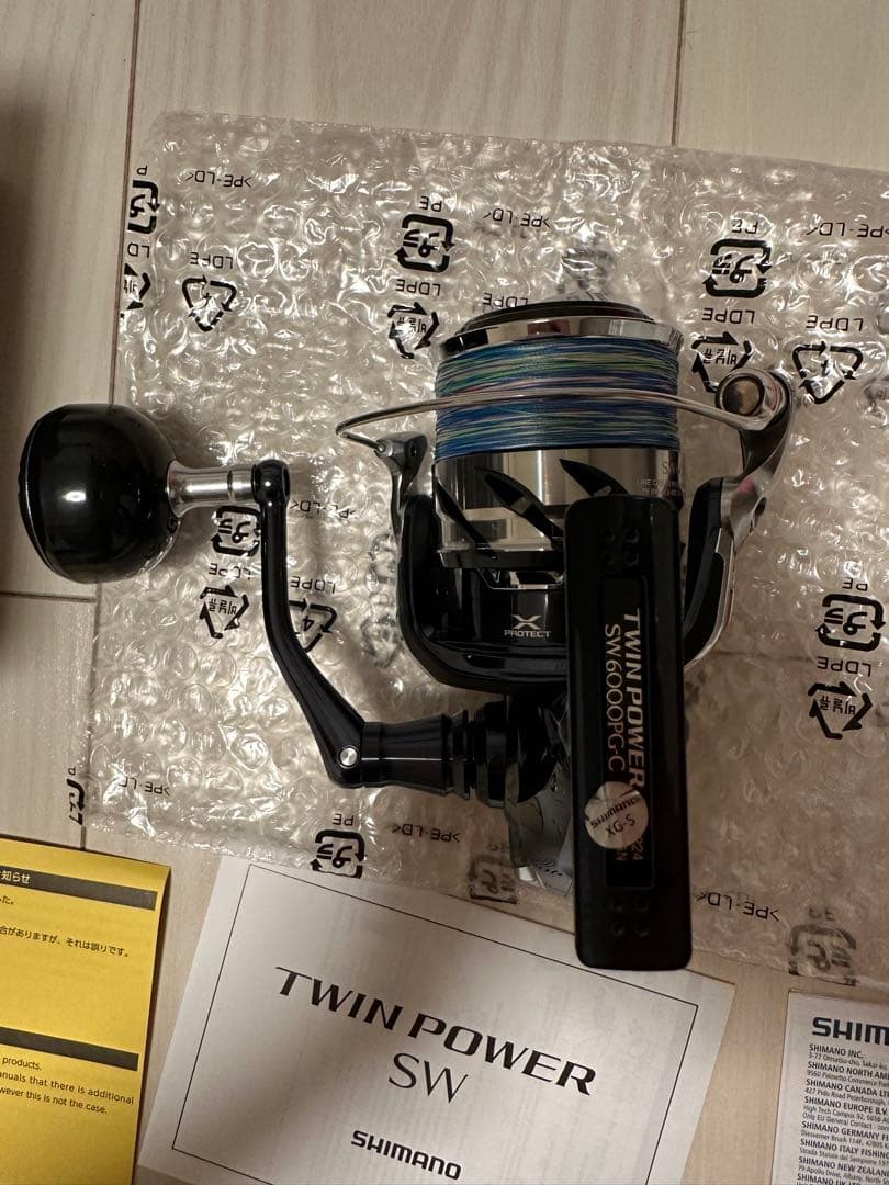 【美品】21ツインパワーＳＷ 6000 PG