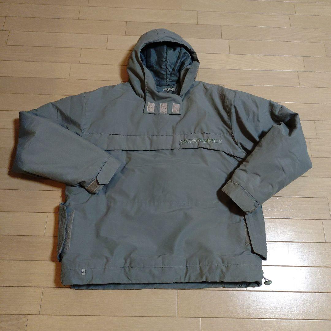 フランス古着　中綿　グレー