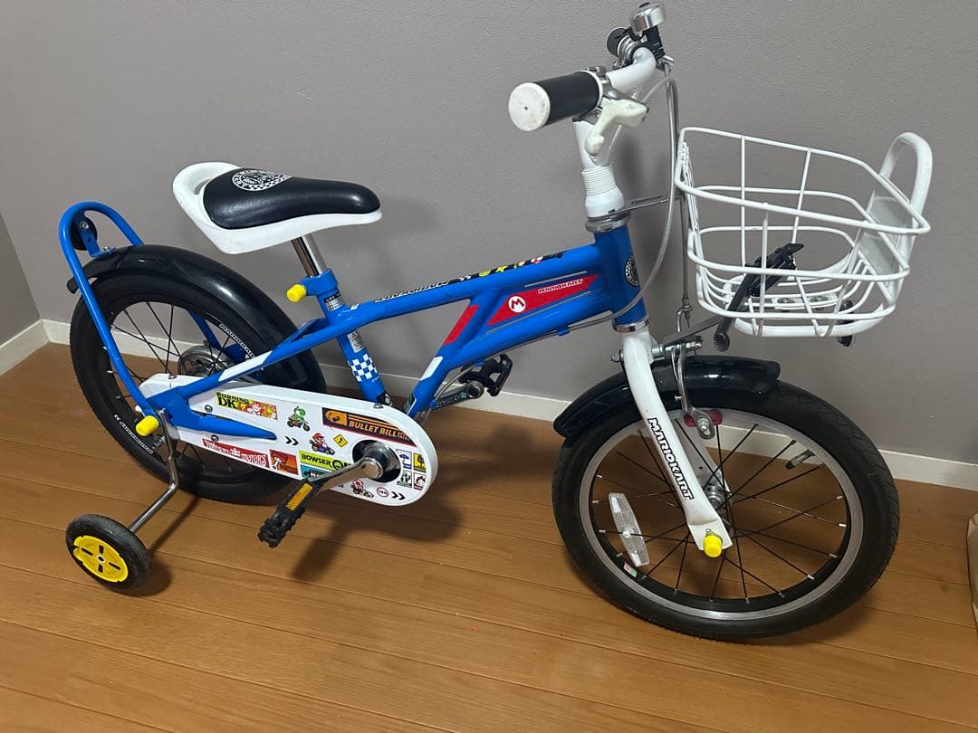 美品！マリオカート 16インチ 子供用 あさひコラボレーションモデル 自転車