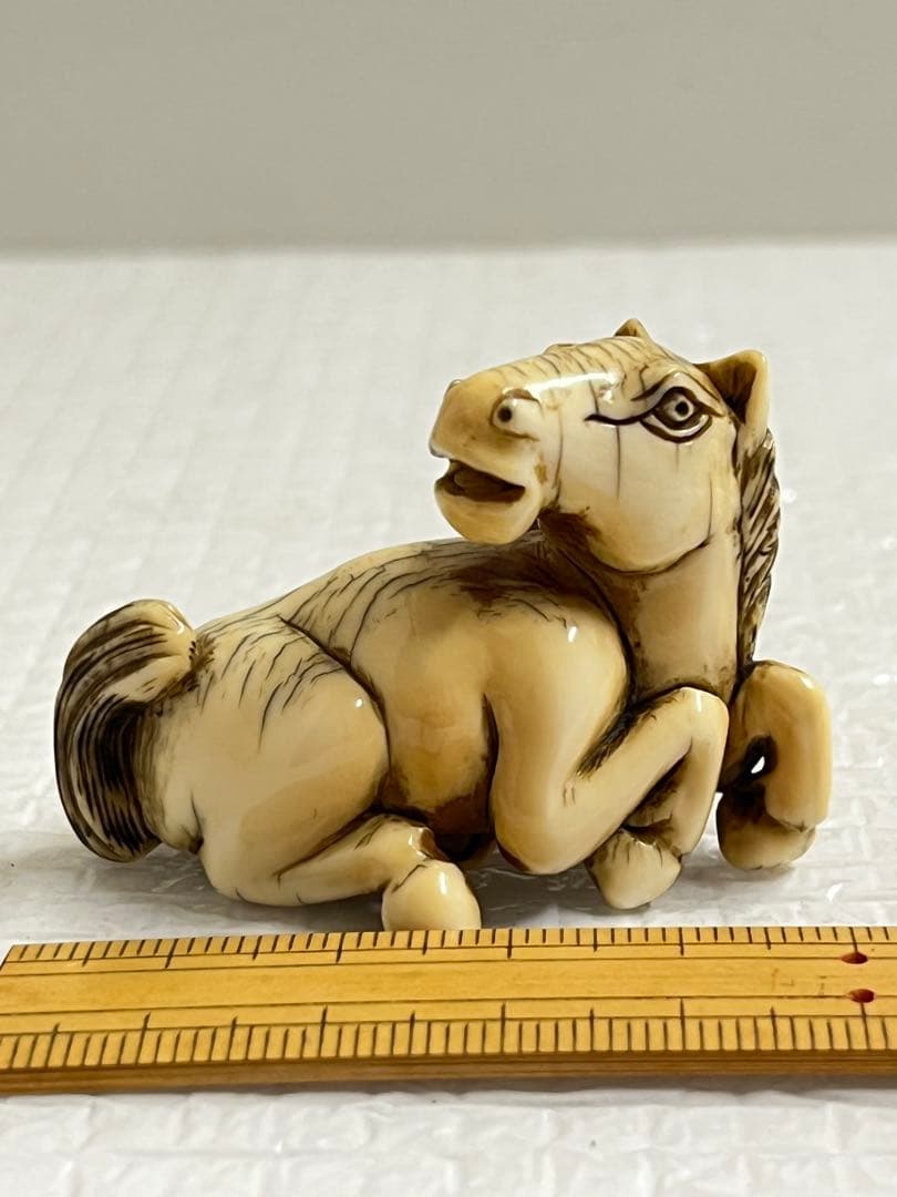 古代馬置物牙細工 ともたんさん、