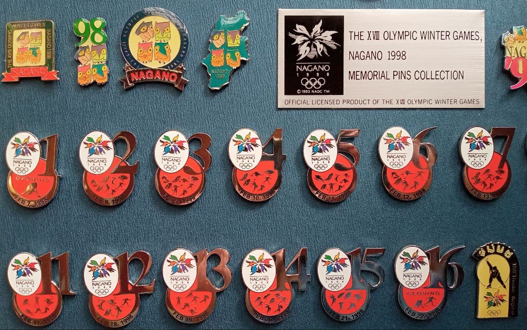 長野オリンピック メモリアルピンバッチ　コレクション