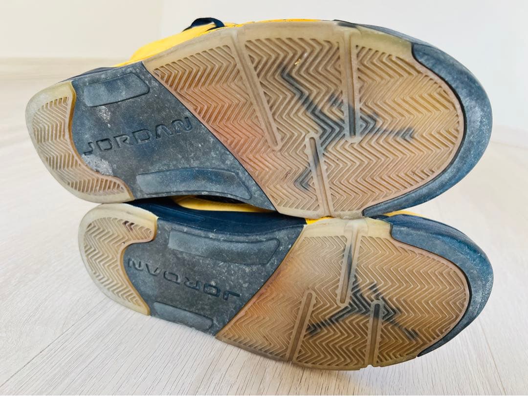 NIKE AirJodan 5 MICHIGAN 27cm 不思議な贈り物を付き