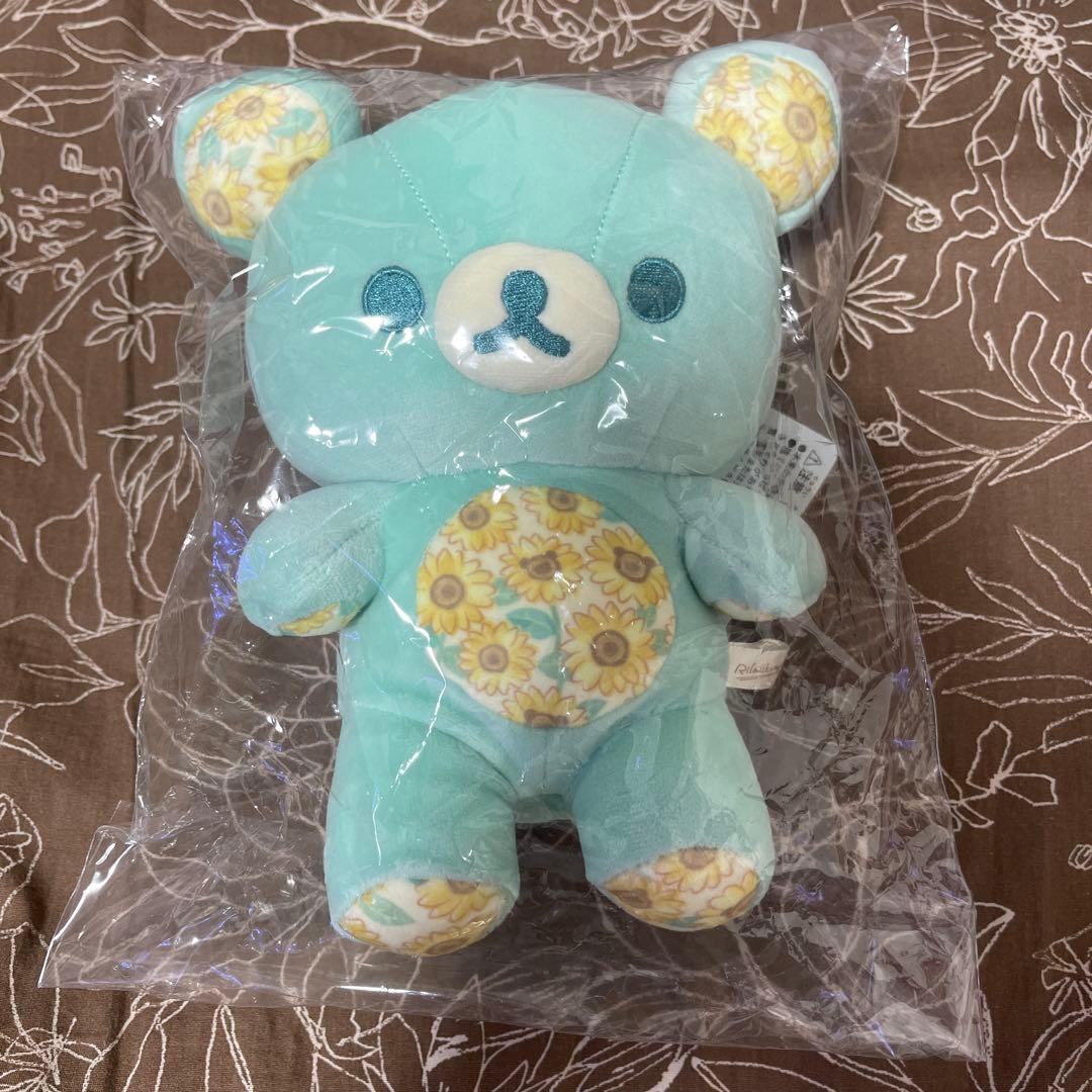 リラックマ あなたを想うふっくらぬいぐるみ　夏
