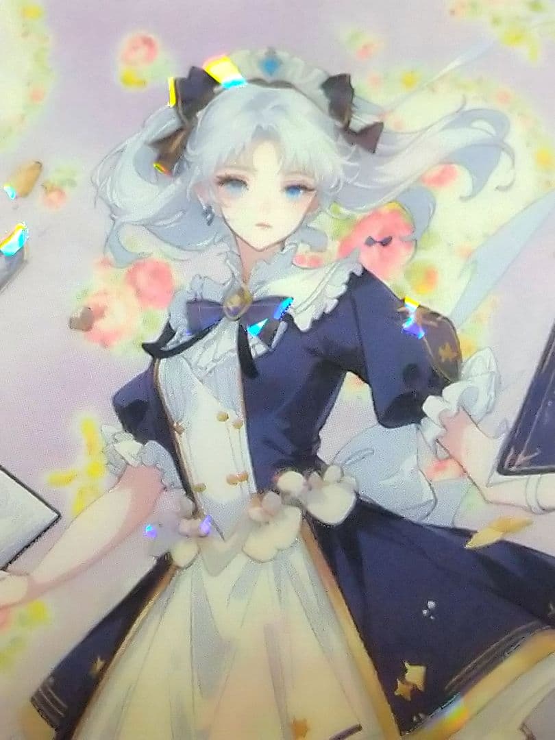 のこり１✩廃盤品✩J854＃戟影晨星(贝壳光)切り売り海外人物女の子AIマステ