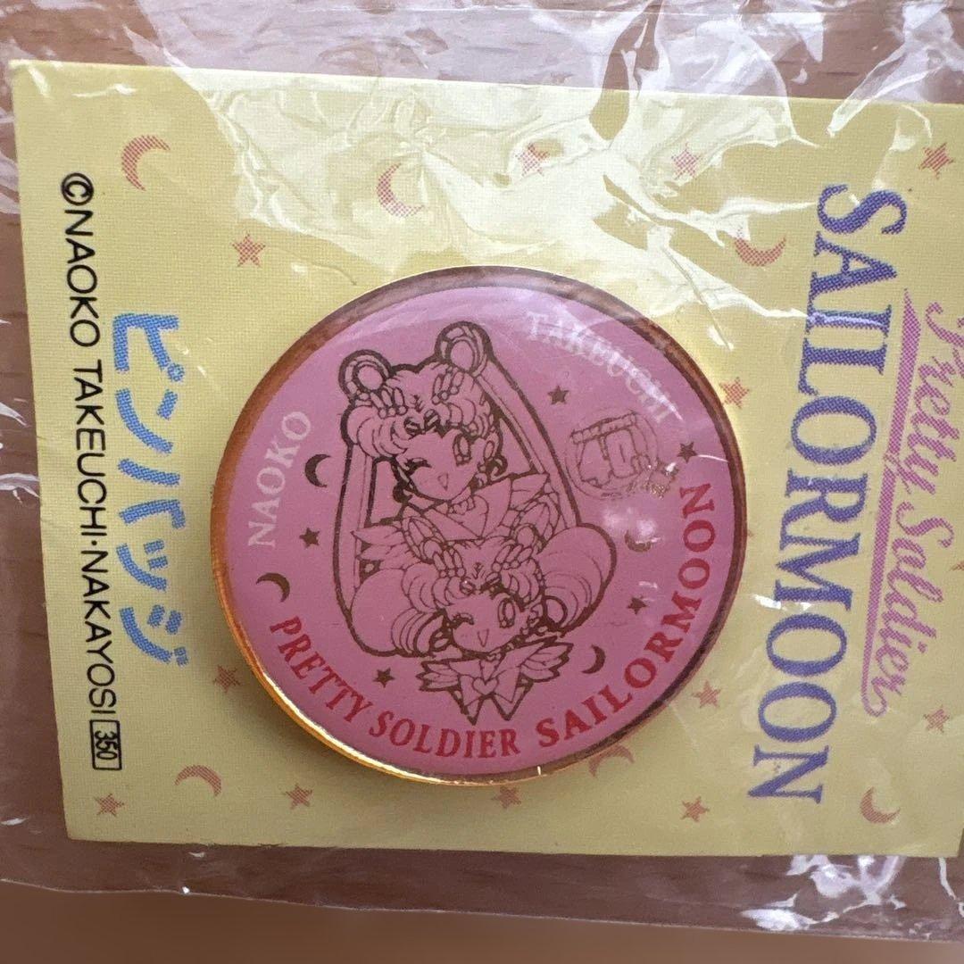 【希少】なかよし40周年記念 セーラームーン ピンバッジ 武内直子
