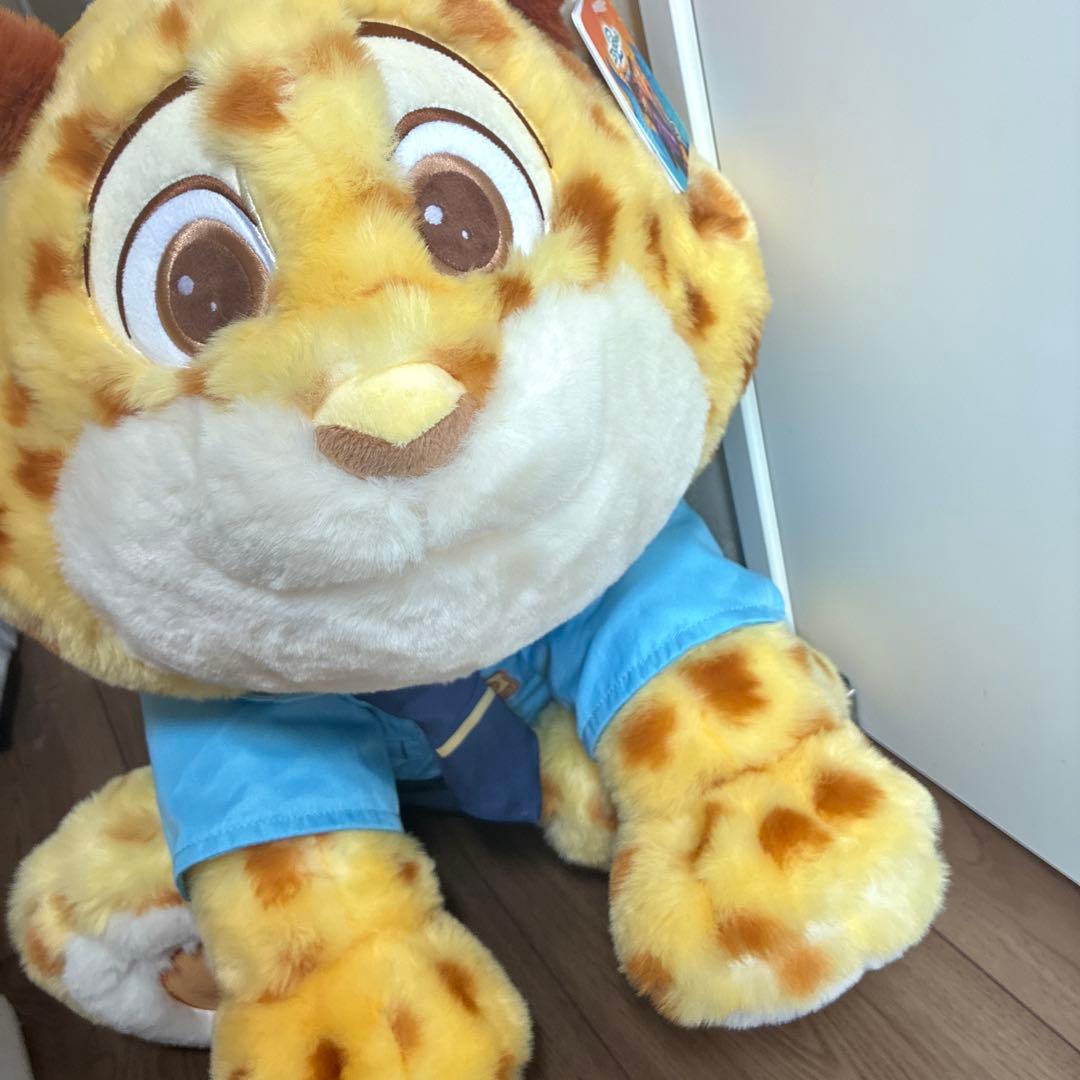 ズートピア２　クロウハウザー　大きな　ぬいぐるみ　ブランケット付き　コストコ