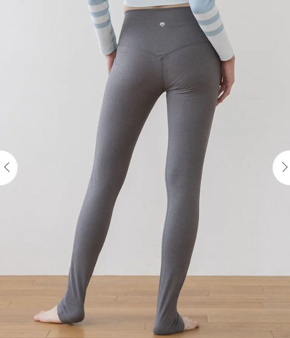 【新品未開封】SUKALA メランジトレンカレギンス グレー ヨガパンツ M