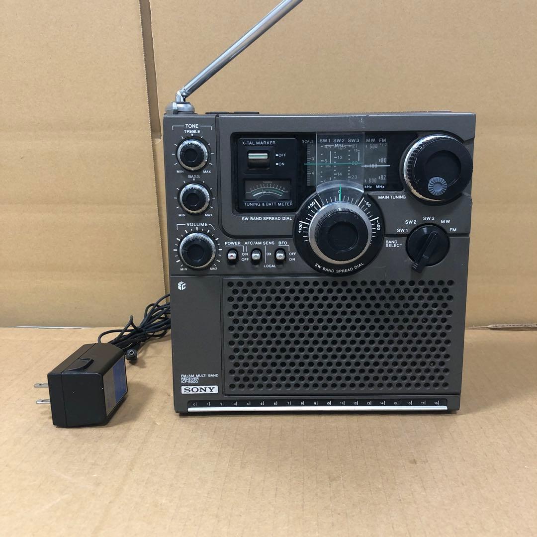 ソニー ICF-5900 スカイセンサー BCLラジオ 現状販売