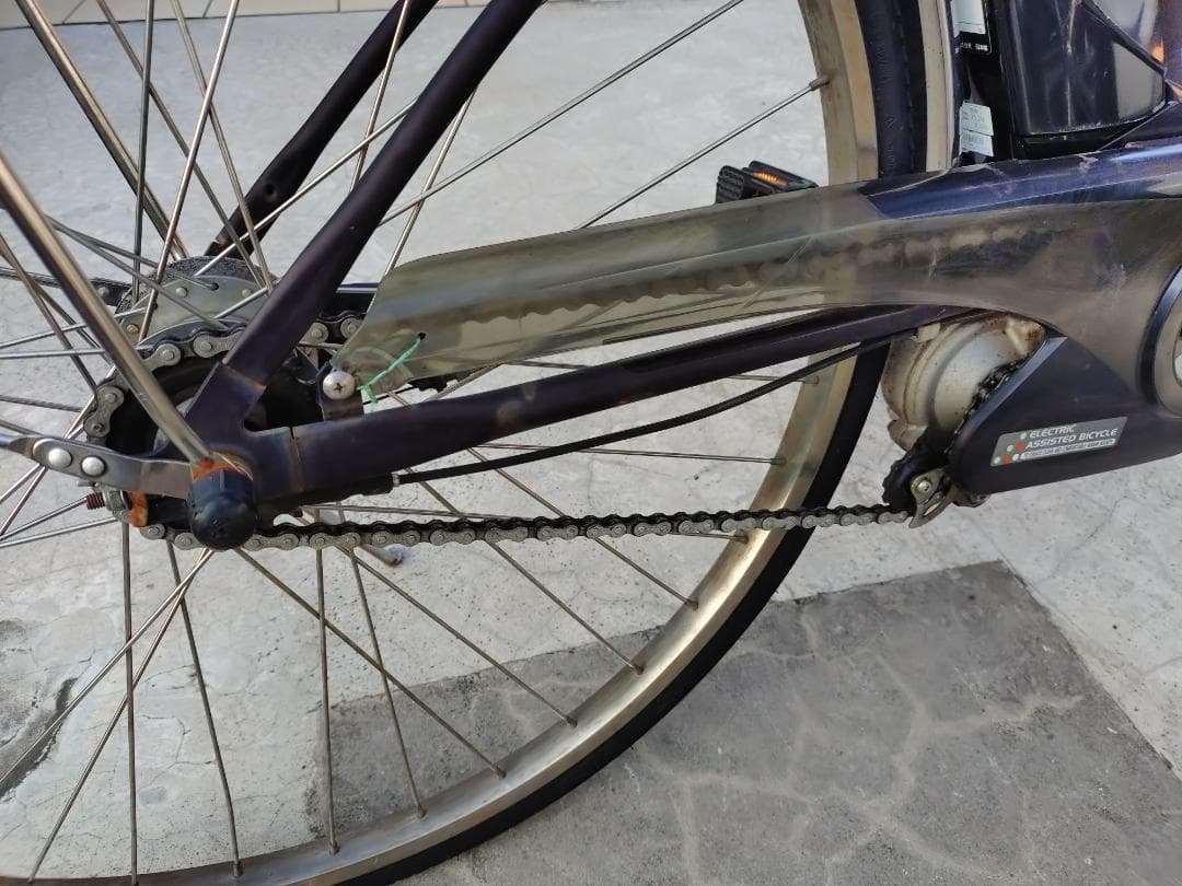 【引取限定】パナソニック電動アシスト自転車 BE-ENDT756T2 27インチ