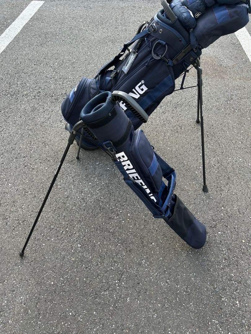 BRIEFING ネイビー キャディバッグ