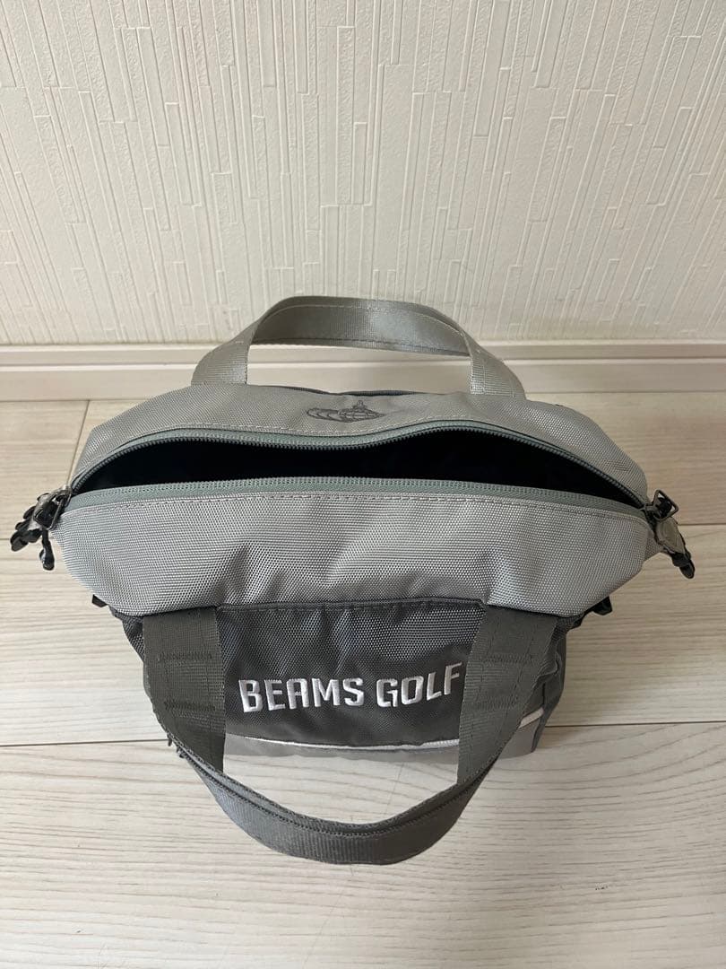 値下 BEAMS GOLF カートバッグ（保冷保温）グレー レア 人気 ビームス