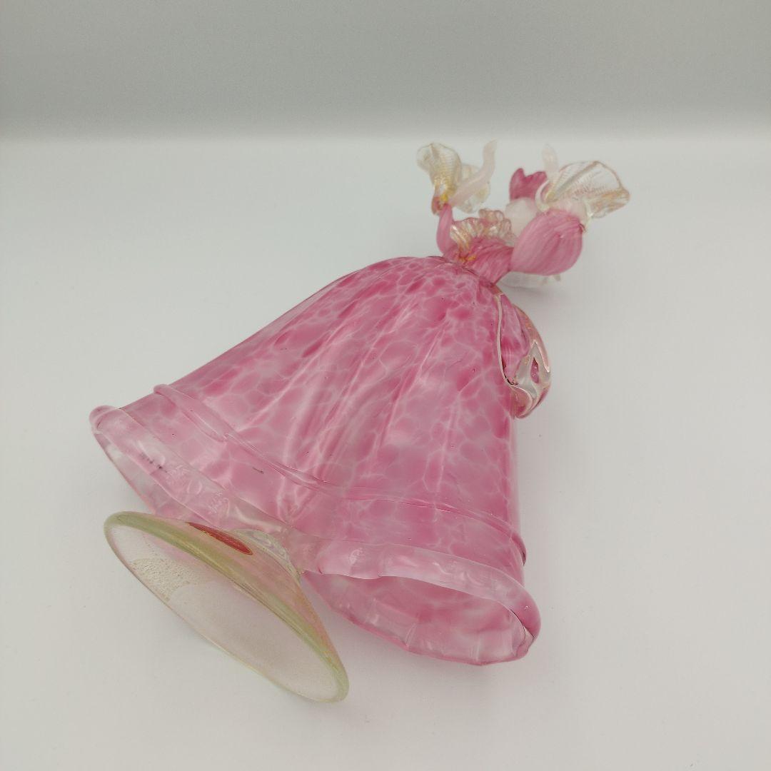 【希少】ベネチアングラス ムラーノ 大型フィギュリン 高さ29.5cm