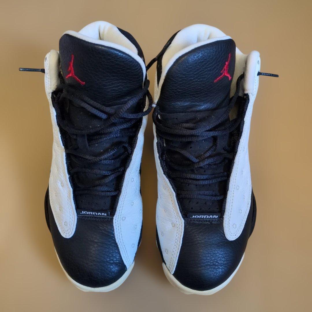 エア・ジョーダン 13　白/黒　26.0