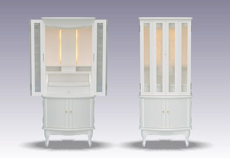 新品アンティーク調仏壇上部(収納可)