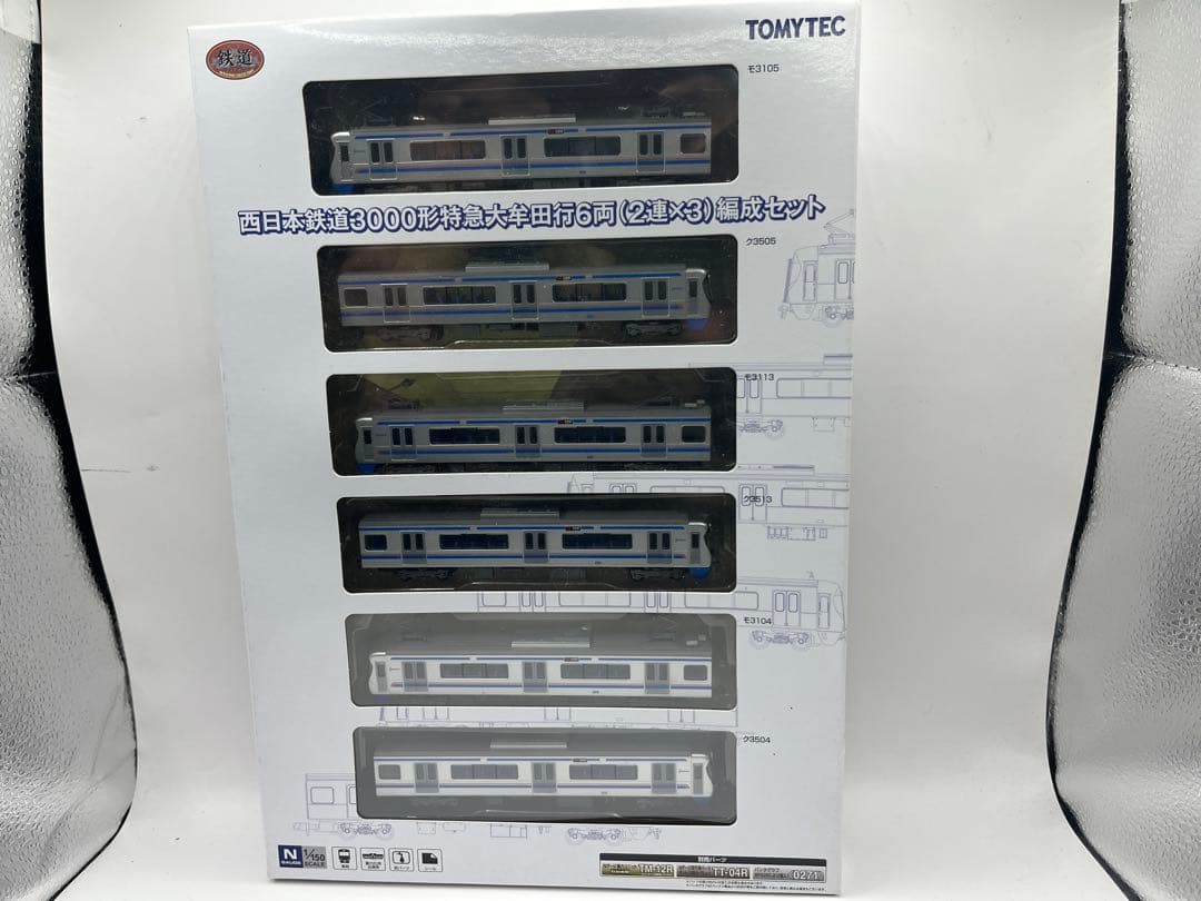 西鉄　西日本鉄道3000形 6両セット　鉄道コレクション　鉄コレ