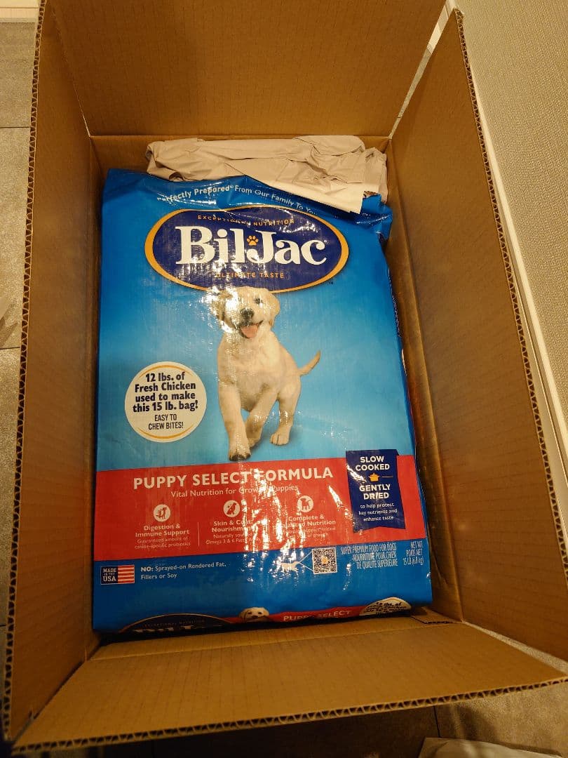 ドッグフード Bil-Jac Puppy Select Formula