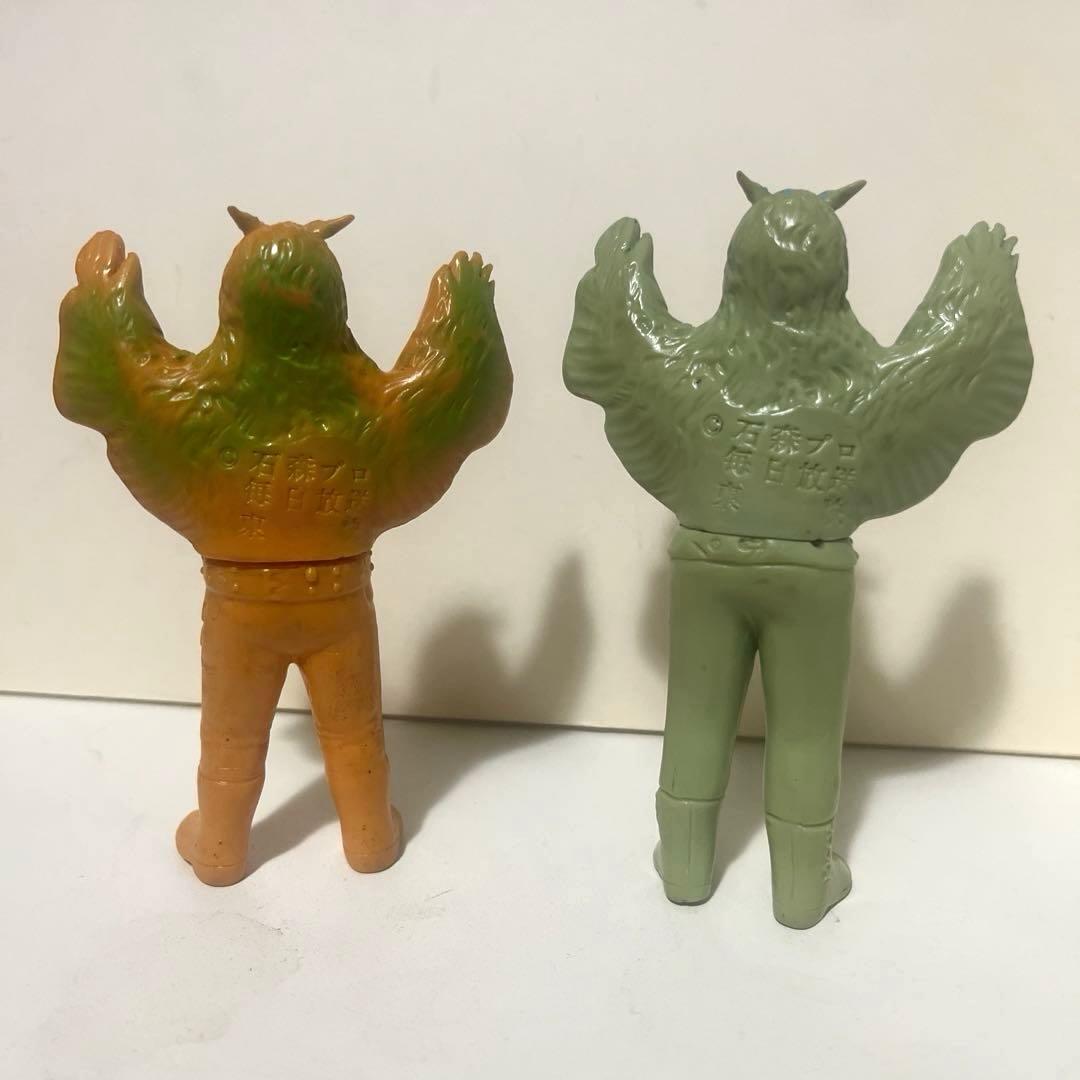 旧バンダイ製 ドクガンダー 成虫 珍色 ソフビ フィギュア 怪人