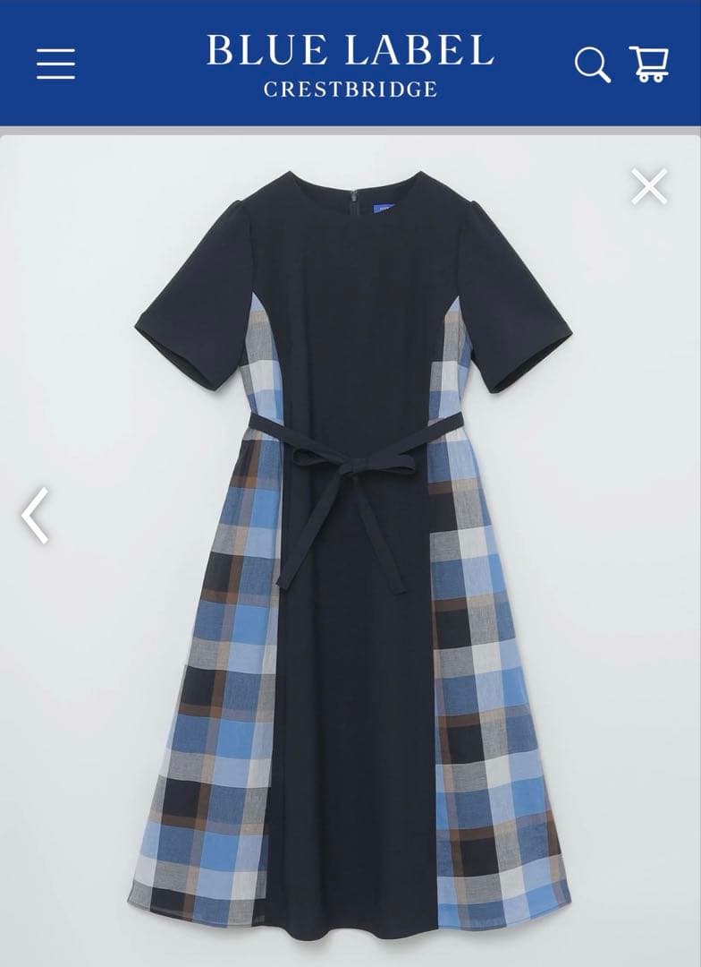 SALE⭐︎ブルーレーベル　クレストブリッジ　ワンピース　完売品　美品　36サイズ