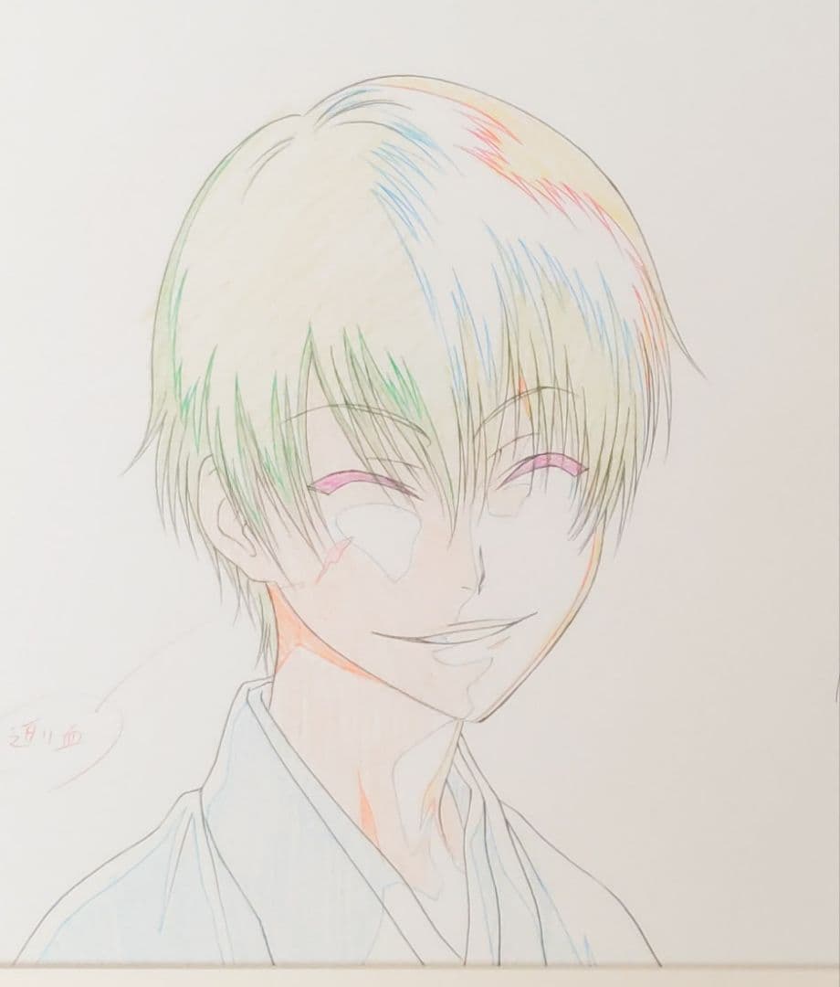 市丸ギン 直筆原画 BLEACH GIN ICHIMARU