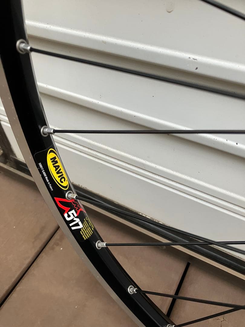 Mavic A517 完組ホイール Shimano XTハブ付き26inch