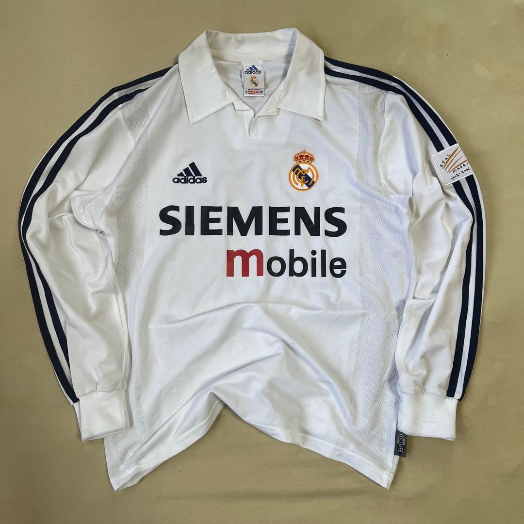 レアルマドリード 02/03 ユニフォーム 長袖 100周年記念 正規品