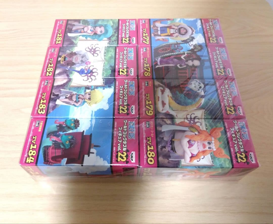 【未開封】ワンピース ワールドコレクタブルフィギュア vol.22 全8種セット