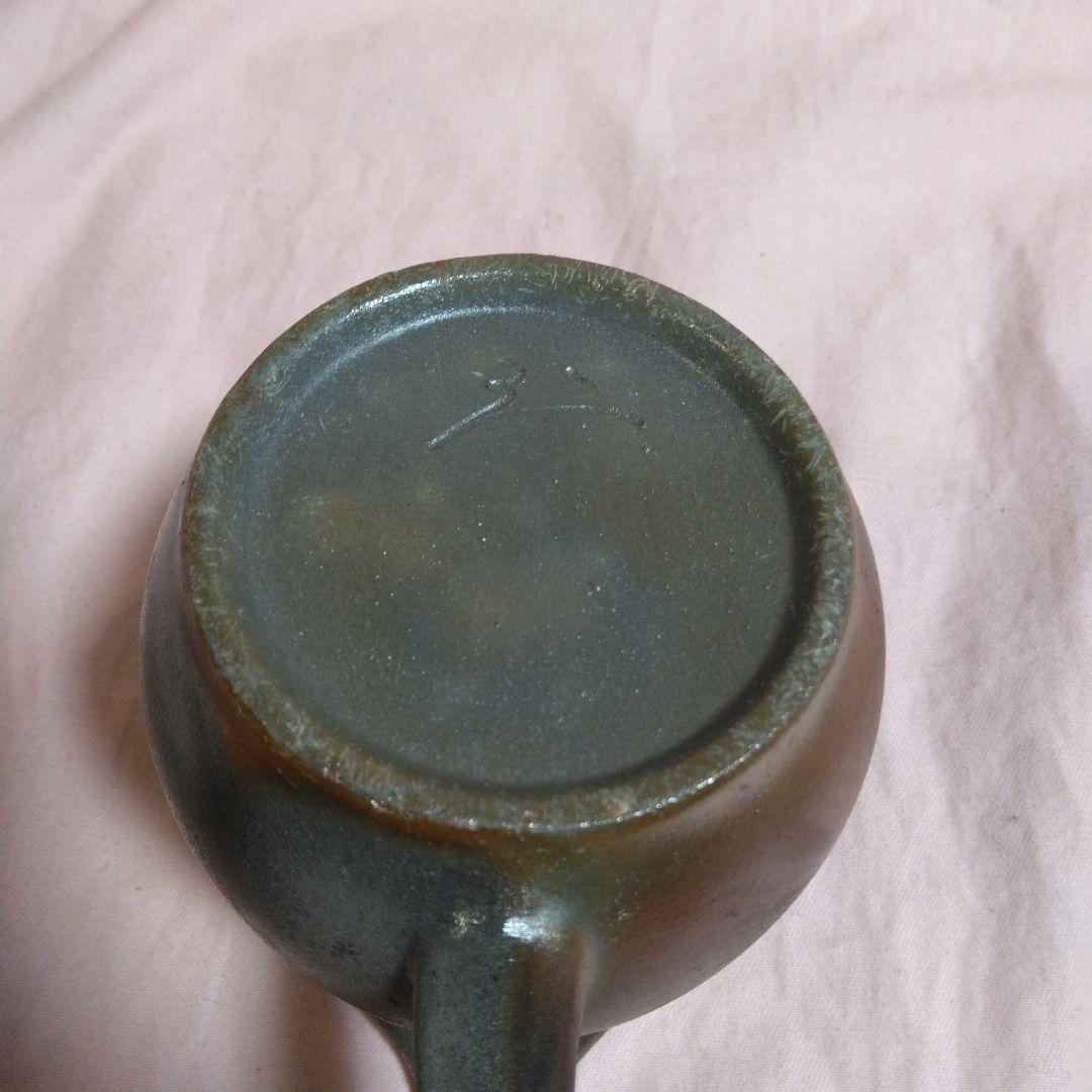 備前焼　小野田瑞穂作　備前急須