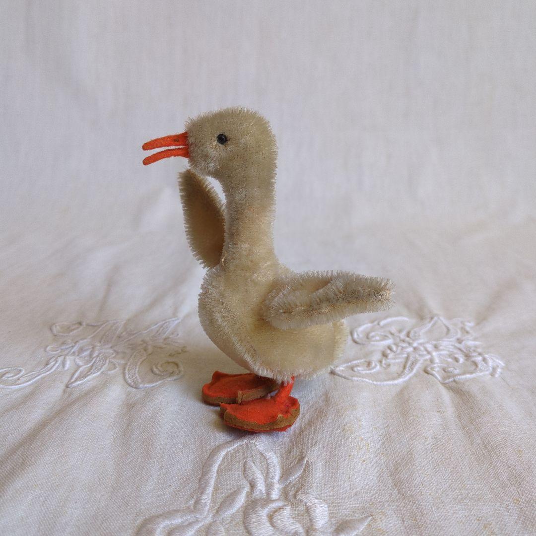 シュタイフ 羽を広げたアヒル ヴィンテージ