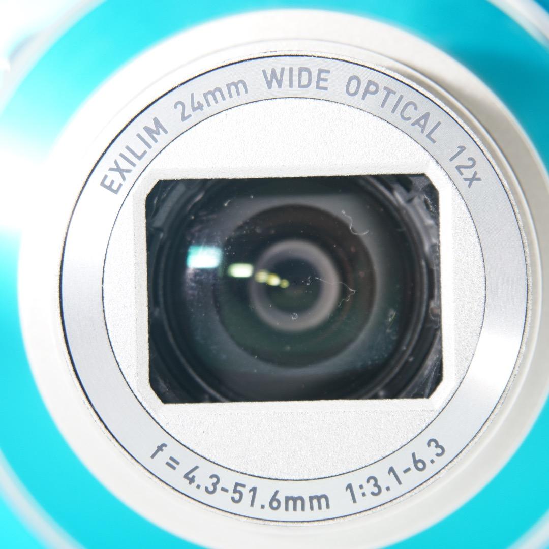 【完動品】CASIO EXILIM EX-ZS210 ブルー
