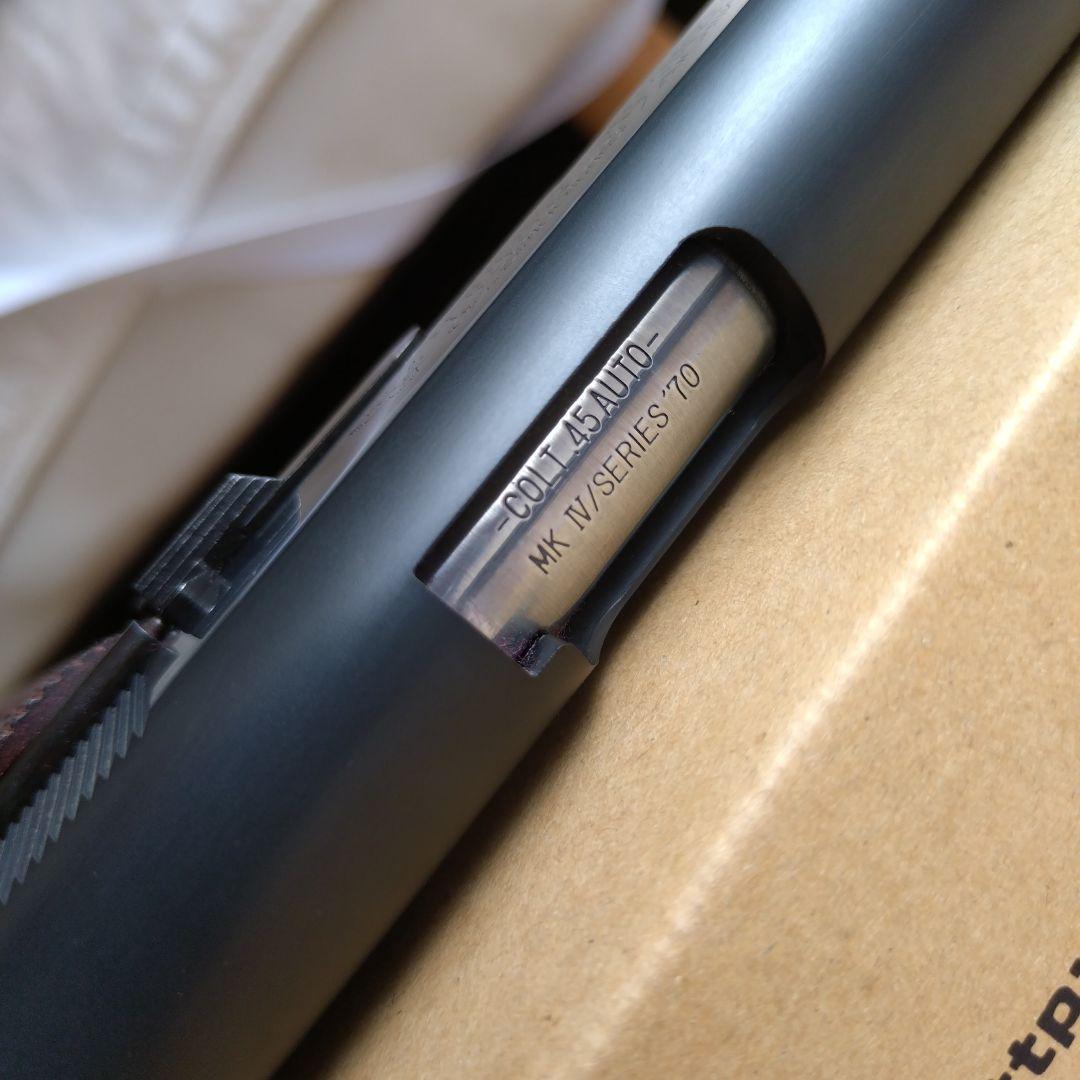 ウエスタンアームズ コルト MkIV シリーズ 70　ウッドグリップ