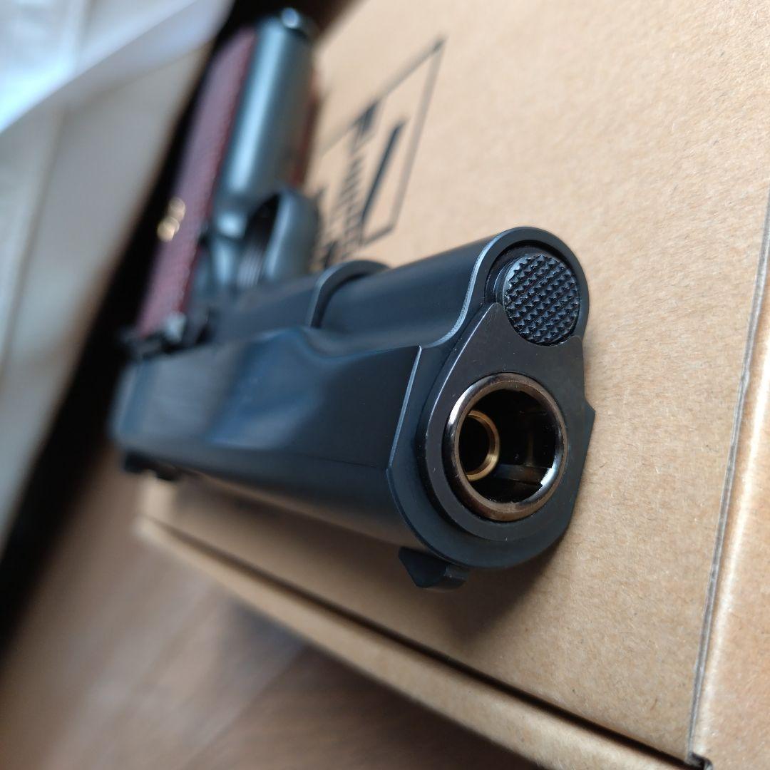 ウエスタンアームズ コルト MkIV シリーズ 70　ウッドグリップ