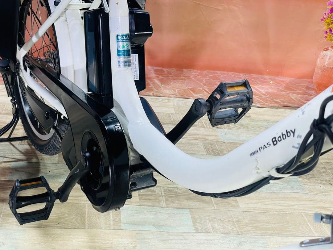 人気モデル！パスバビー12AH⭐️ヤマハ子供乗せ電動自転車Y3283