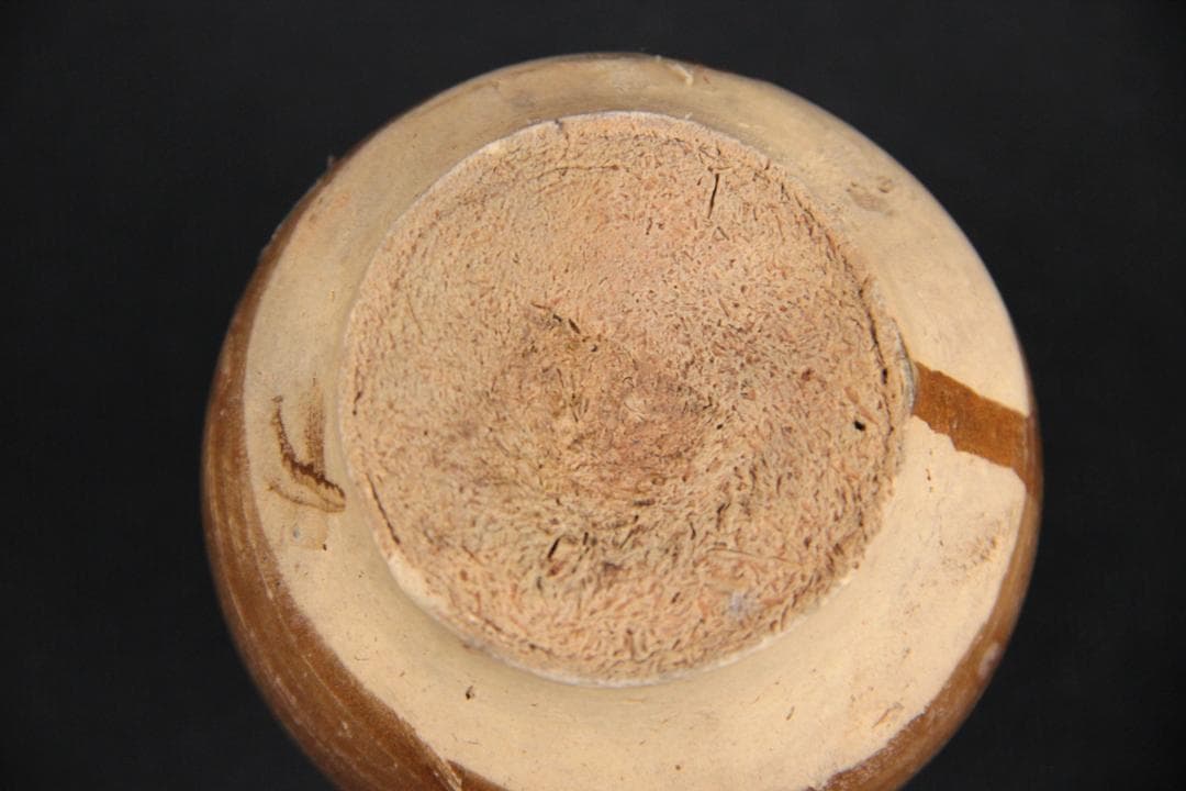 中国　明清時代 褐釉小壺 古民窯 福建窯 唐物 中国古玩 EU11-7