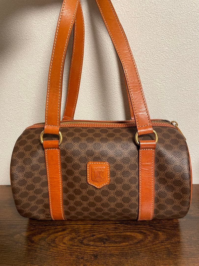 【CELINE】セリーヌ ヴィンテージ マカダム ハンドバッグ オールドセリーヌ
