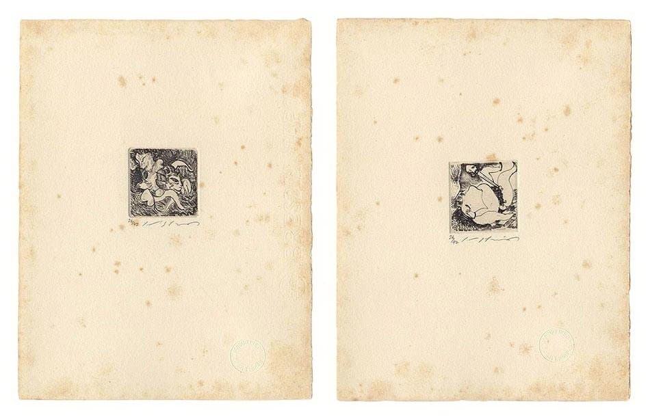 池田満寿夫 銅版画 サロメ